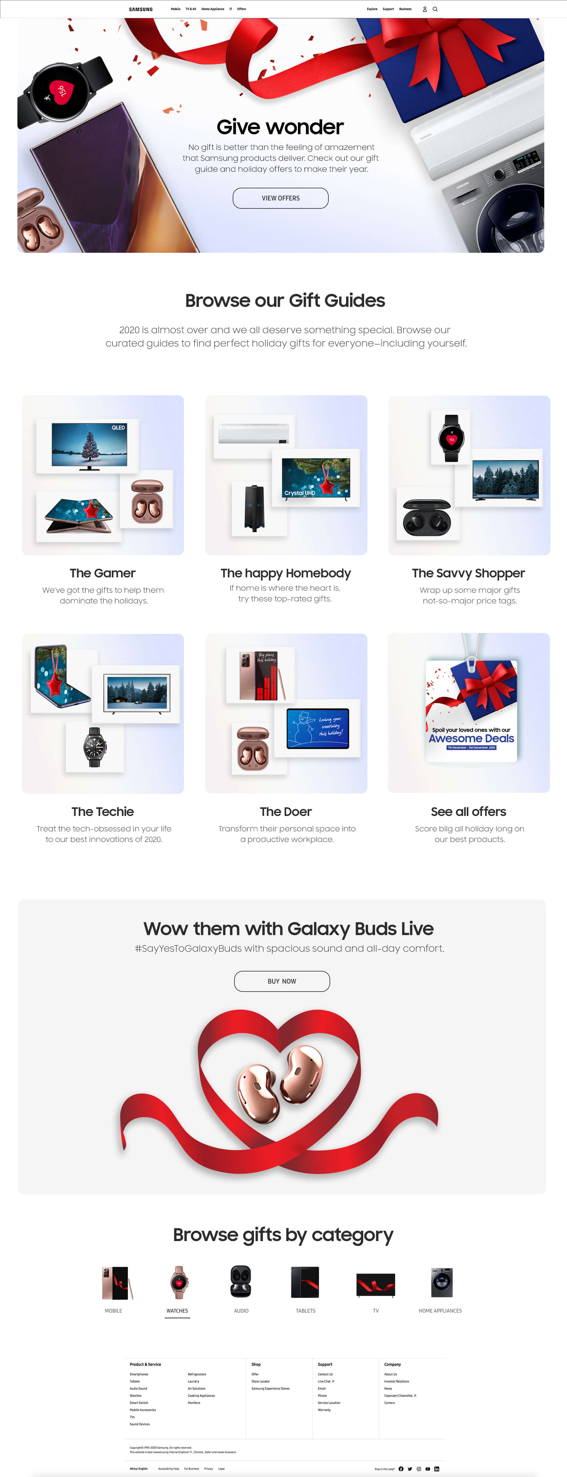 Samsung Gift Guide
